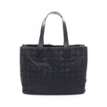 Chanel Tote Bag New Travel Line MM Black Nylon Leather MM