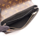 Louis Vuitton Shoulder Bag Sun Placido Monogram Noir Canvas Leather — view 3
