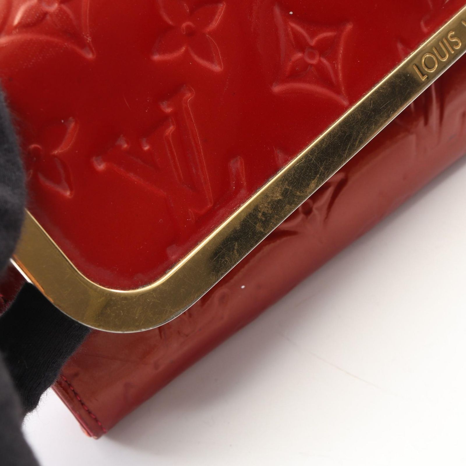Louis Vuitton Shoulder Bag Rossmore MM Pomme D'amour Leather — view 7