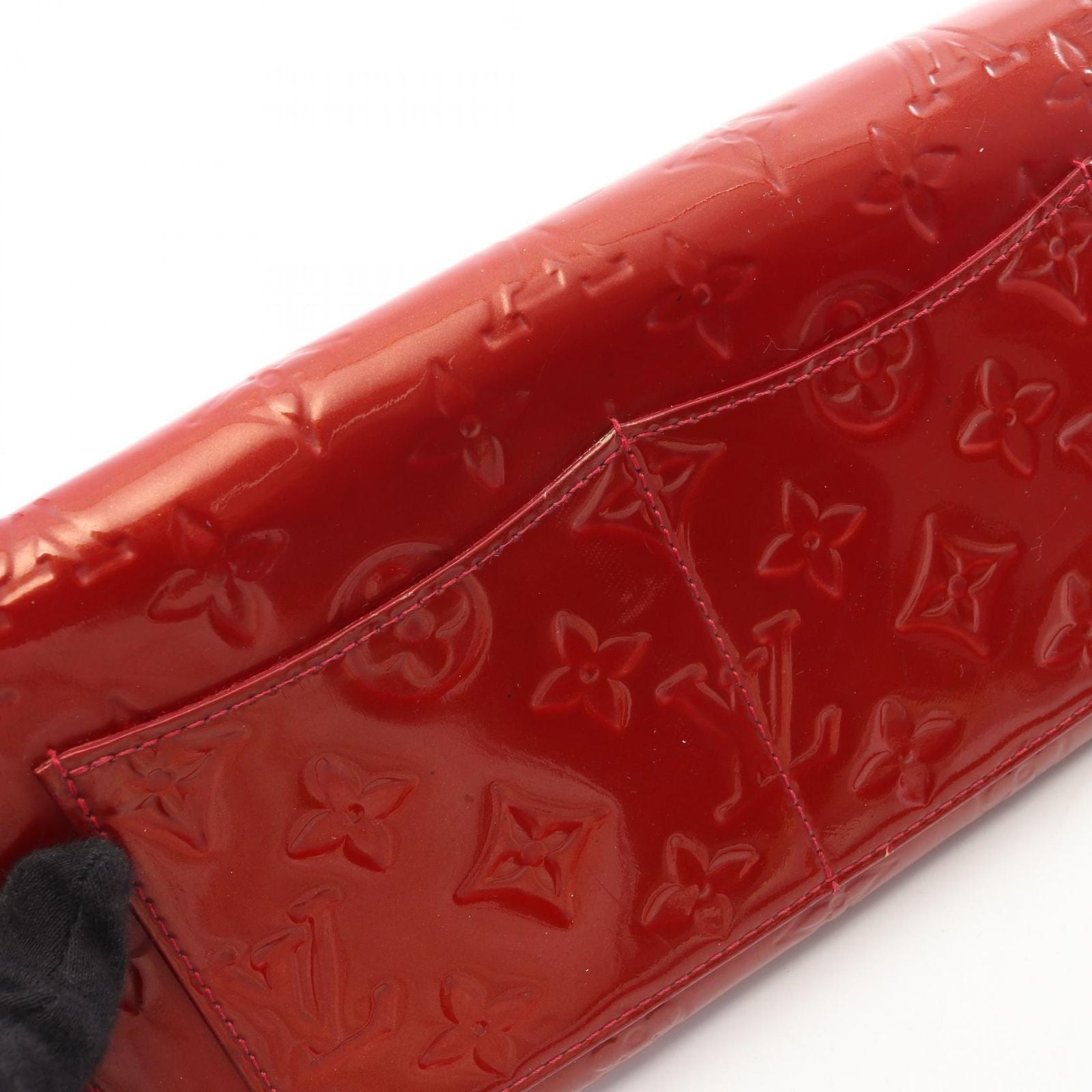 Louis Vuitton Shoulder Bag Rossmore MM Pomme D'amour Leather — view 8