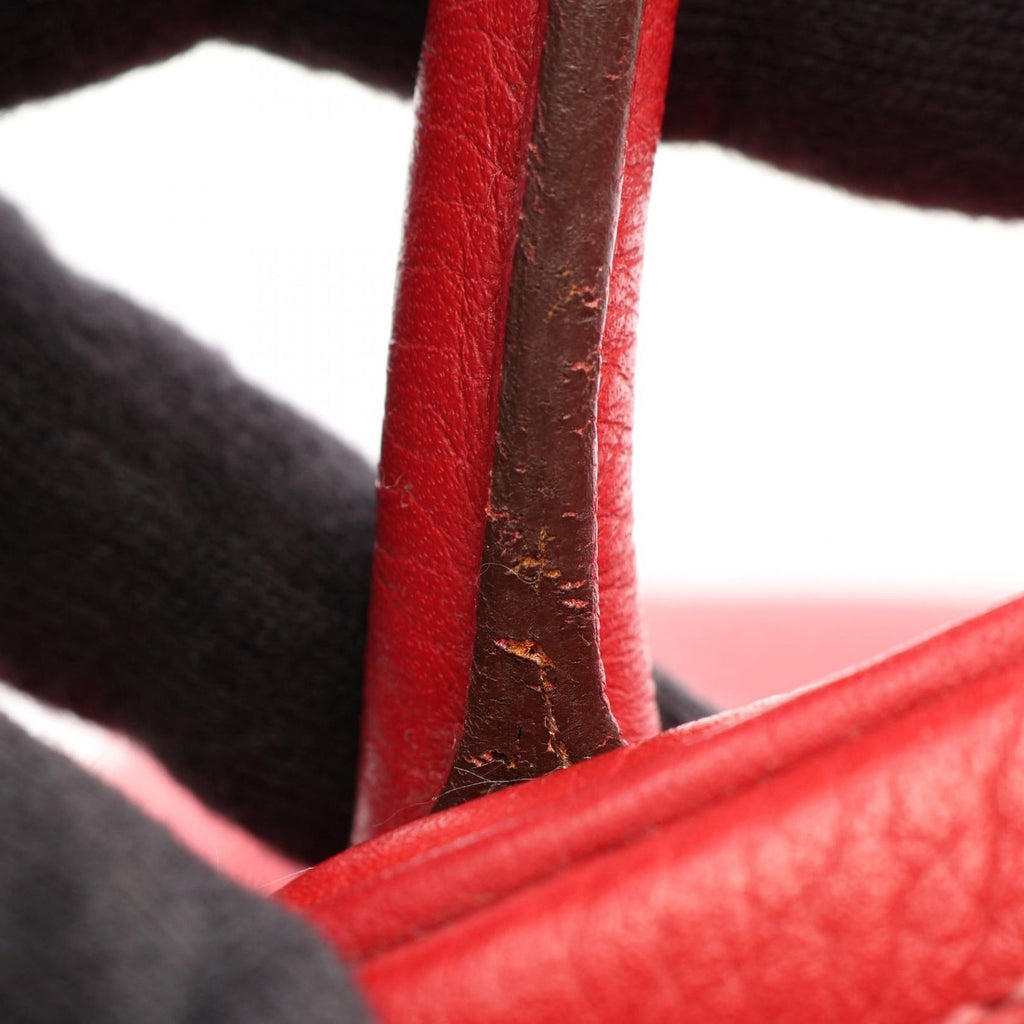 Hermes Shoulder Bag Lindy 30 Vermilion — view 7