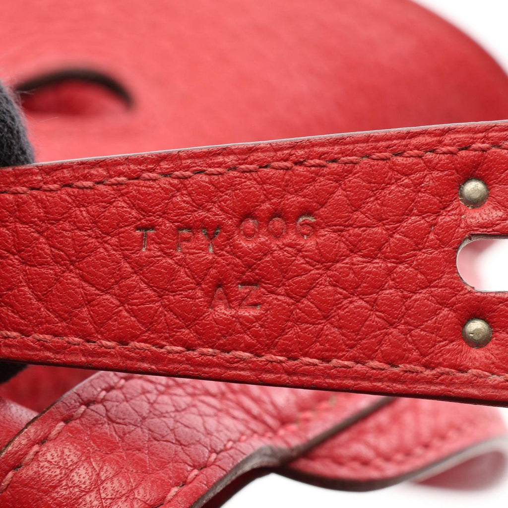 Hermes Shoulder Bag Lindy 30 Vermilion — view 5