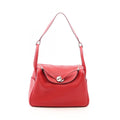 Hermes Shoulder Bag Lindy 30 Vermilion