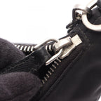 Prada Shoulder Bag Re Edition 2-Way Black Nylon Saffiano Leather — view 5