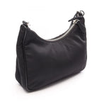 Prada Shoulder Bag Re Edition 2-Way Black Nylon Saffiano Leather — view 2