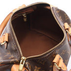 Louis Vuitton Speedy 25 Monogram Canvas Leather Handbag — view 3