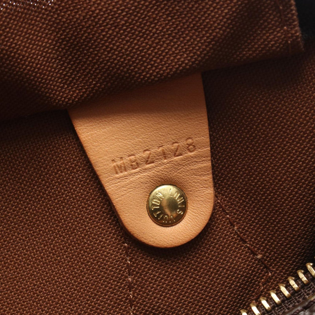 Louis Vuitton Speedy 25 Monogram Canvas Leather Handbag — view 5