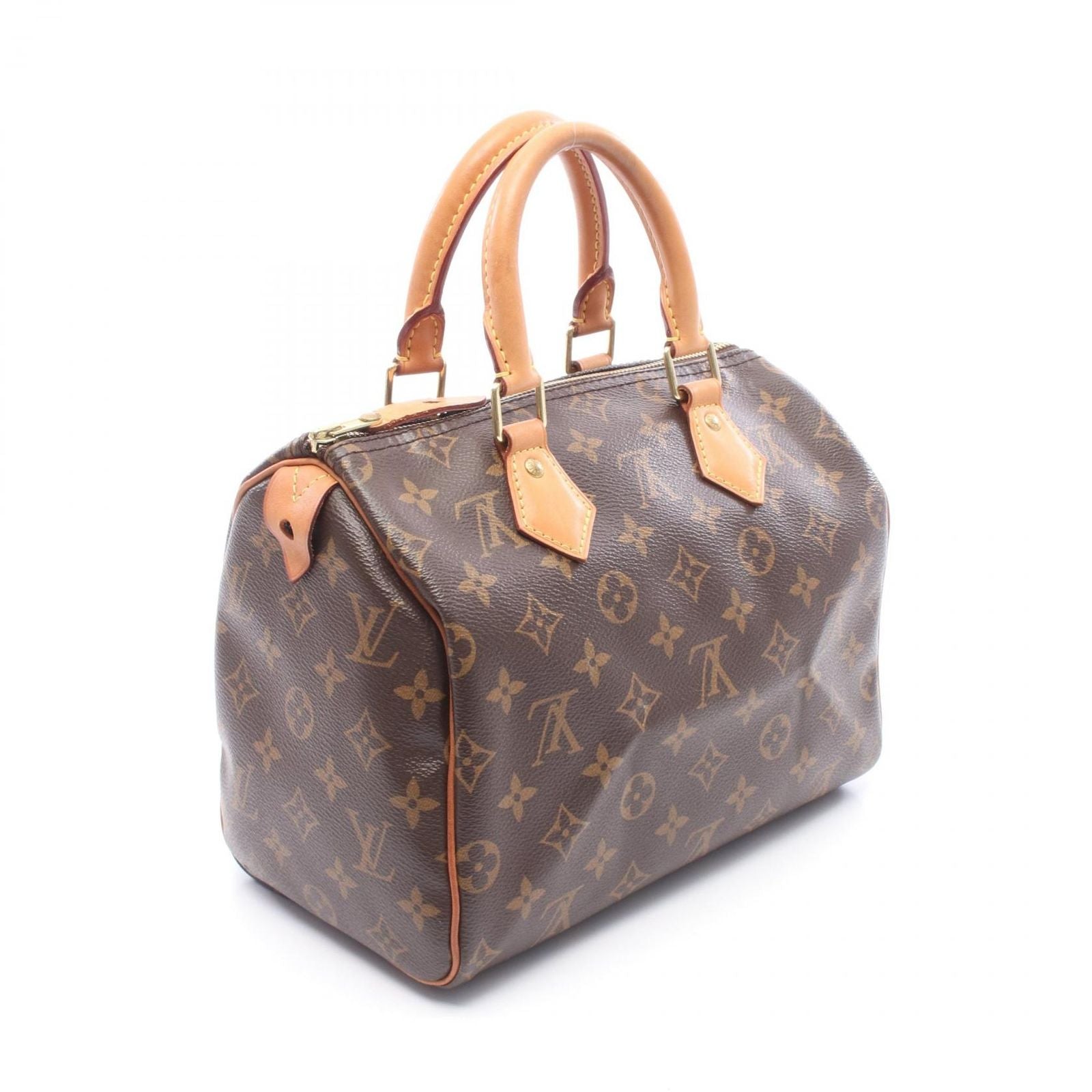 Louis Vuitton Speedy 25 Monogram Canvas Leather Handbag — view 2