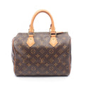 Louis Vuitton Speedy 25 Monogram Canvas Leather Handbag