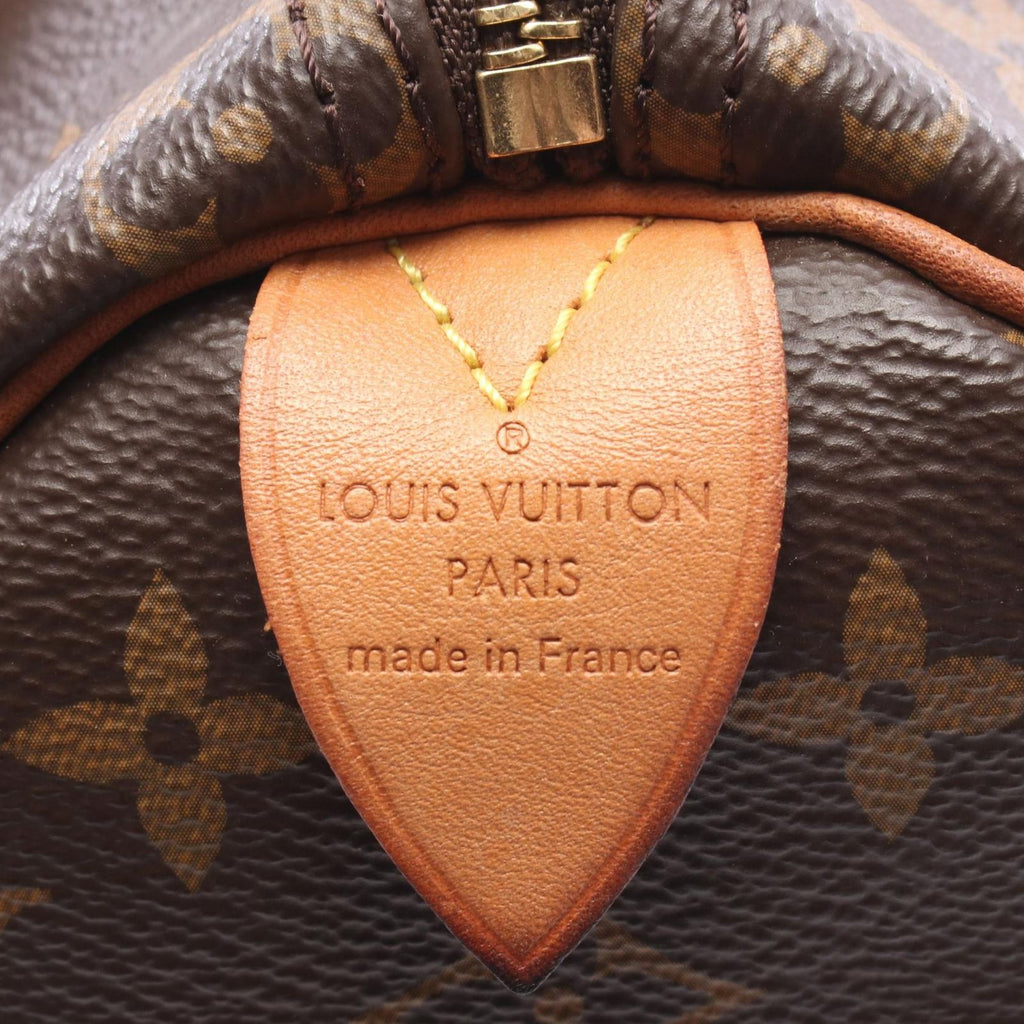 Louis Vuitton Speedy 25 Monogram Canvas Leather Handbag — view 4