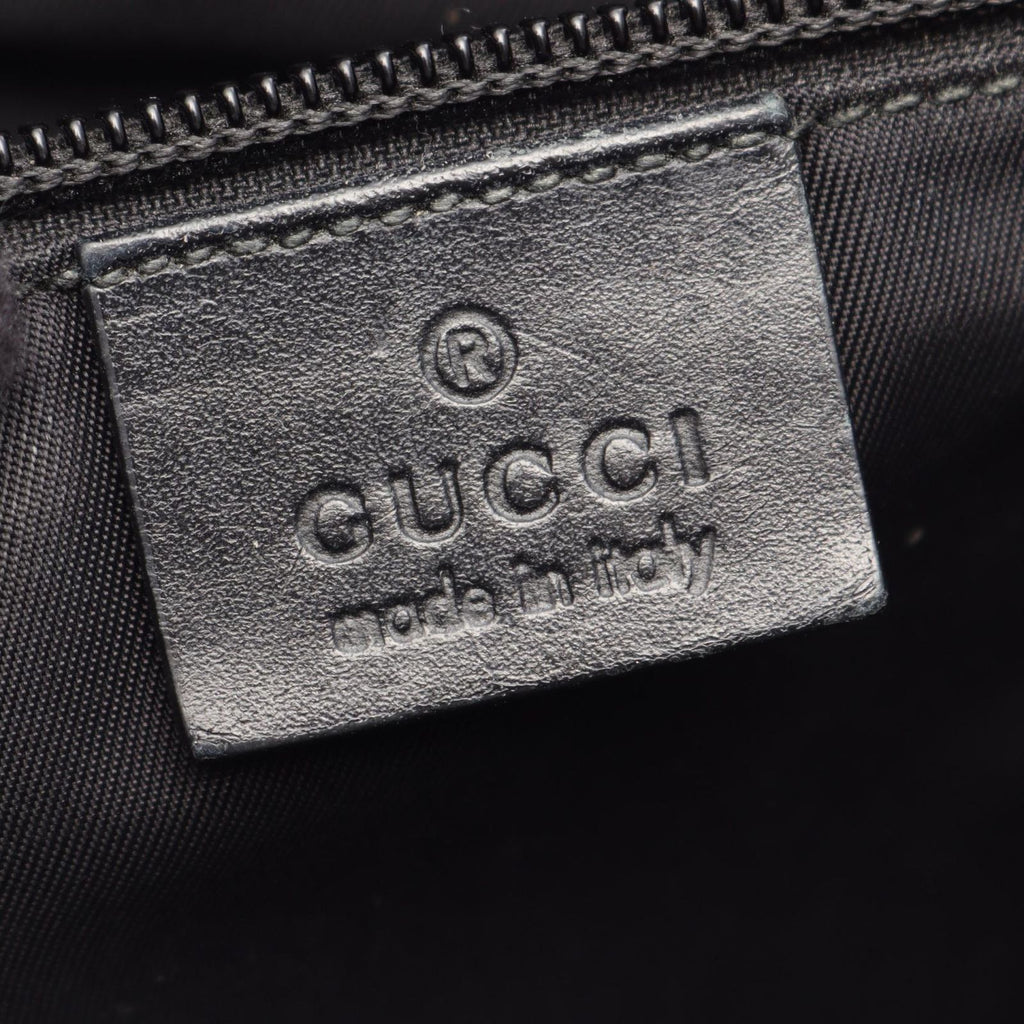 Gucci Shoulder Bag GG Supreme Beige Canvas Leather Sherry Line — view 4