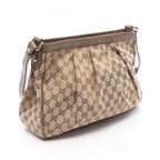 Gucci Shoulder Bag Sookie GG Canvas Beige Olive — view 2
