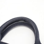 Prada Tote Bag Canapa 2-Way Navy Caviar Leather — view 8