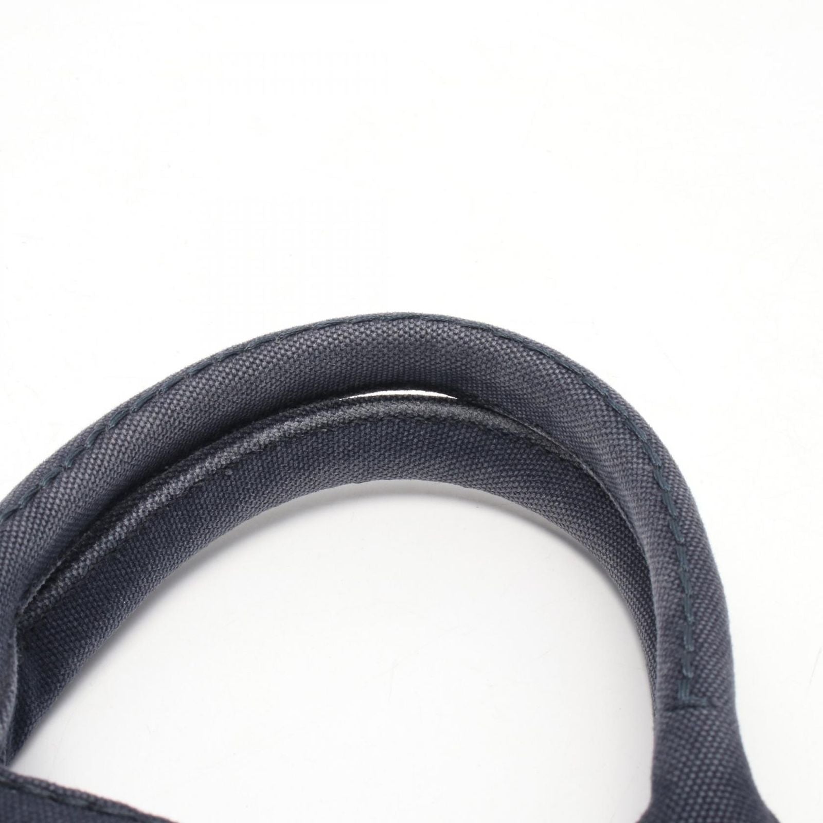 Prada Tote Bag Canapa 2-Way Navy Caviar Leather — view 8