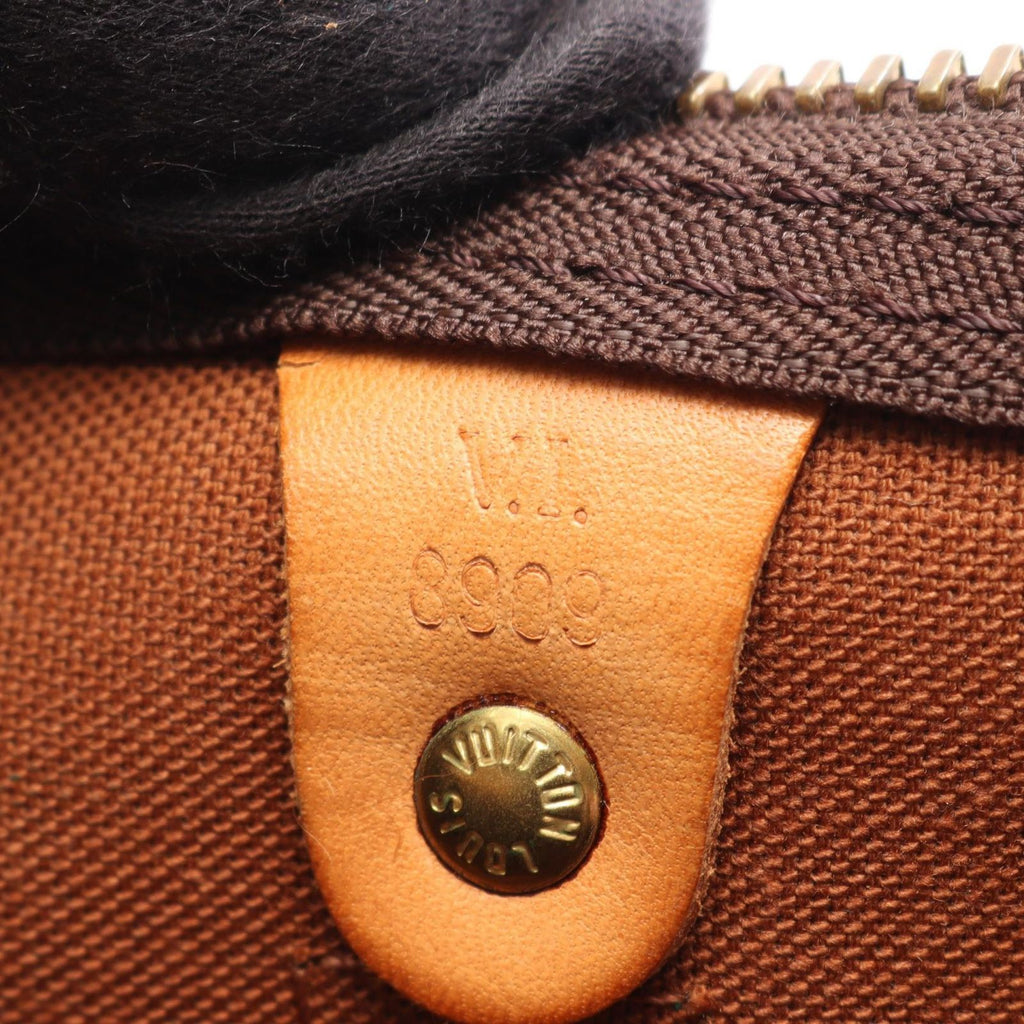 Louis Vuitton Boston Bag Keepall 45 Monogram Canvas Leather — view 5