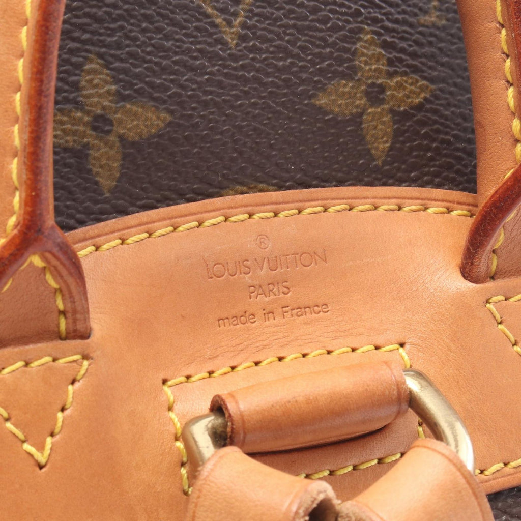 Louis Vuitton Backpack Mini Montsouris Canvas Leather — view 4