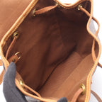 Louis Vuitton Backpack Mini Montsouris Canvas Leather — view 3