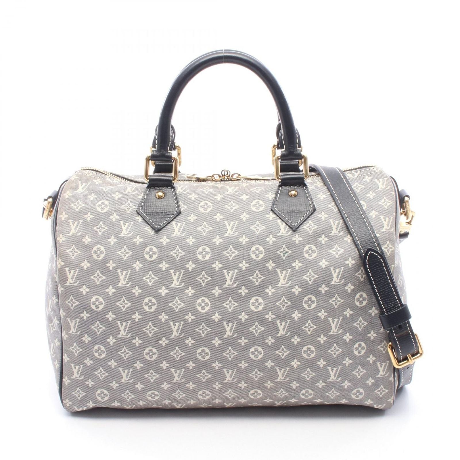 Louis Vuitton Speedy Bandouliere 30 Ankle Canvas Leather Band 30 Handbag