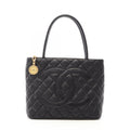 Chanel Tote Bag Reissue Black Caviar Leather