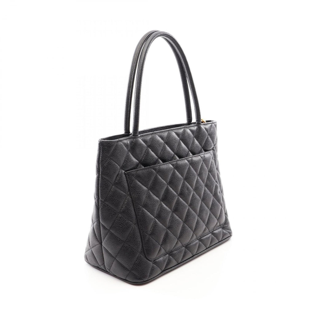 Chanel Tote Bag Reissue Black Caviar Leather — view 2