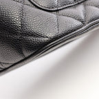 Chanel Tote Bag Reissue Black Caviar Leather — view 7