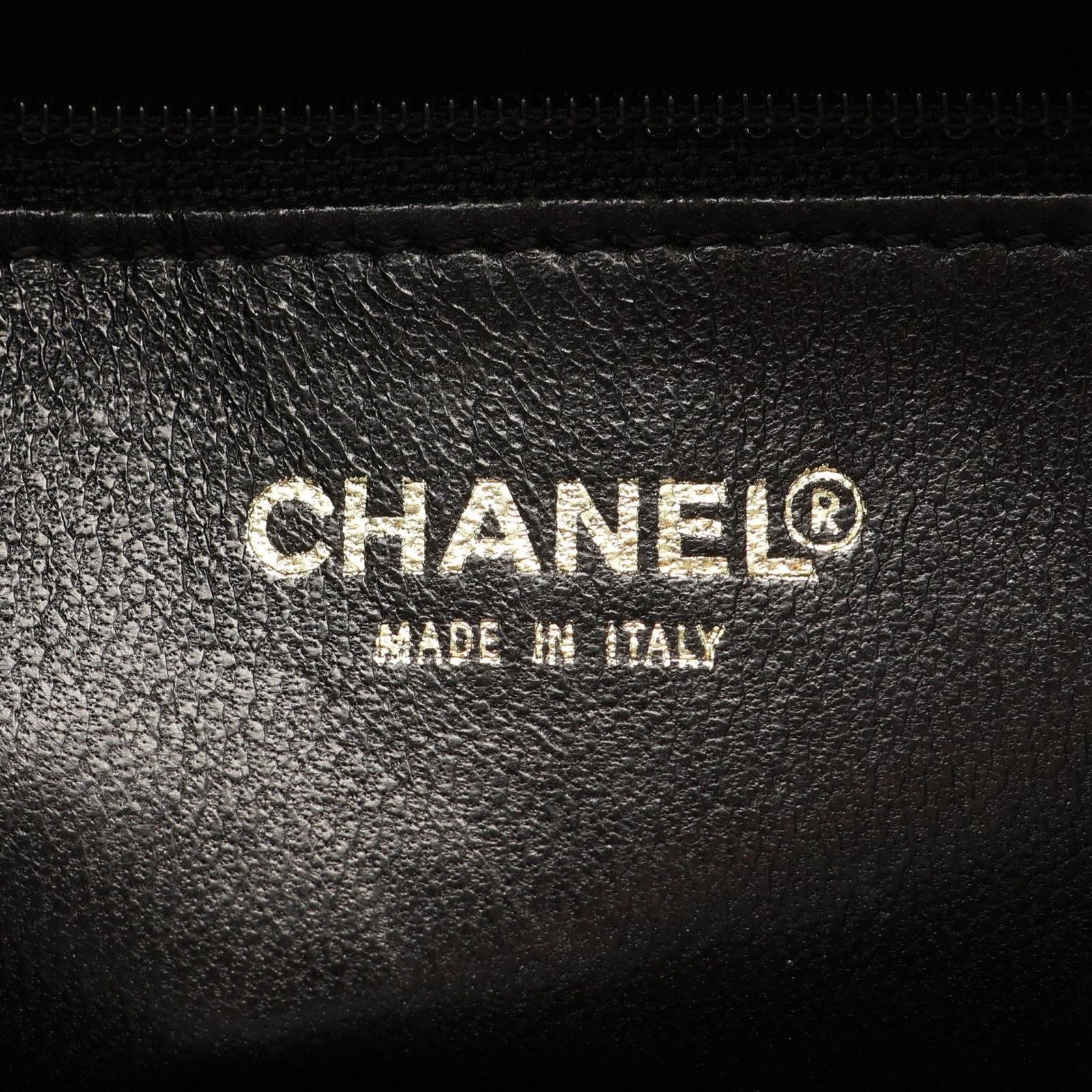 Chanel Tote Bag Reissue Black Caviar Leather — view 4