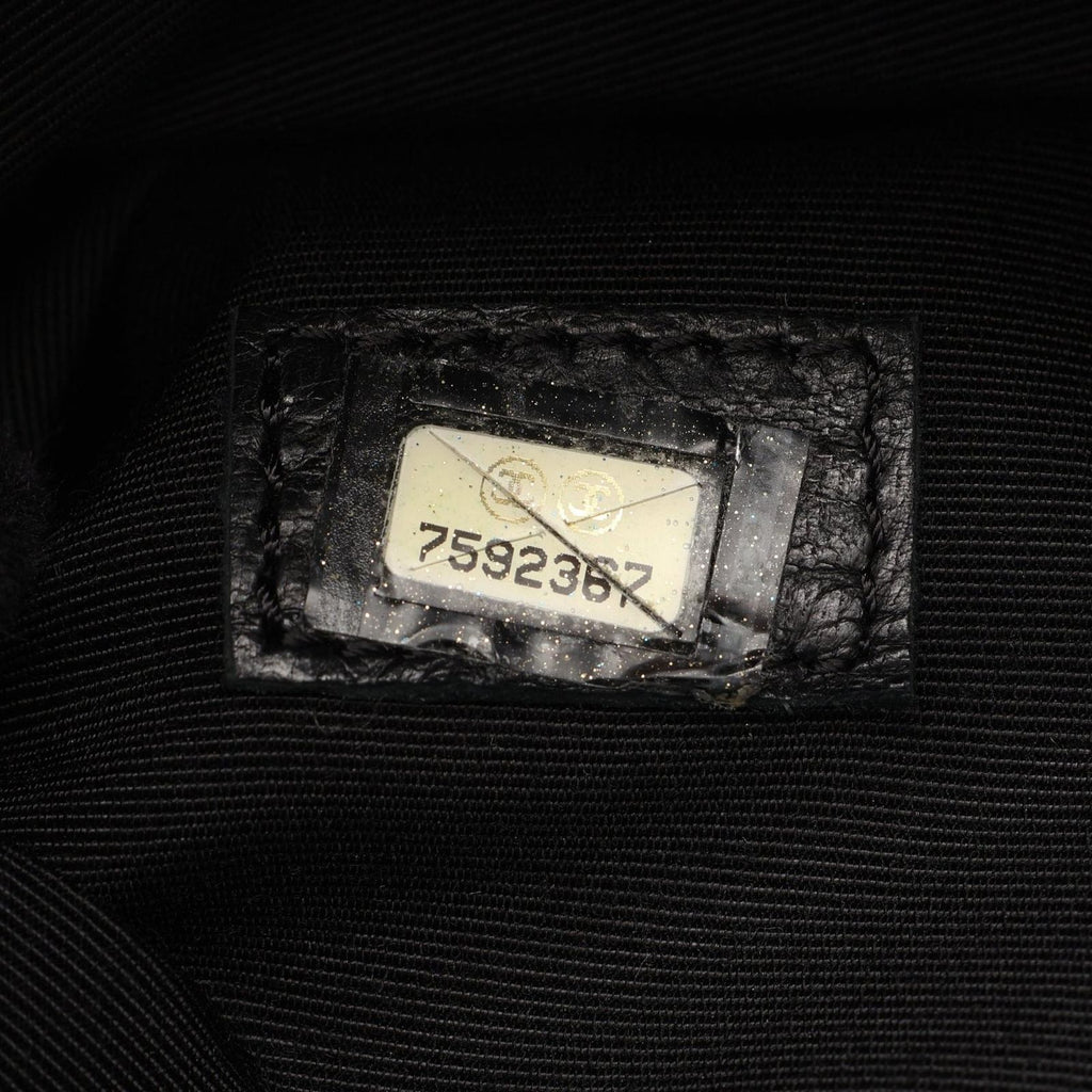 Chanel Tote Bag Reissue Black Caviar Leather — view 5