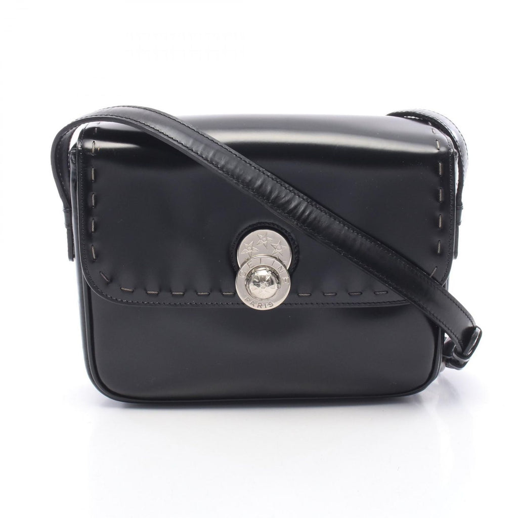 Celine Shoulder Bag Star Ball Patent Leather