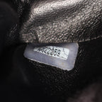 Chanel Shoulder Bag Quilted Face Black Lambskin Chain — view 6