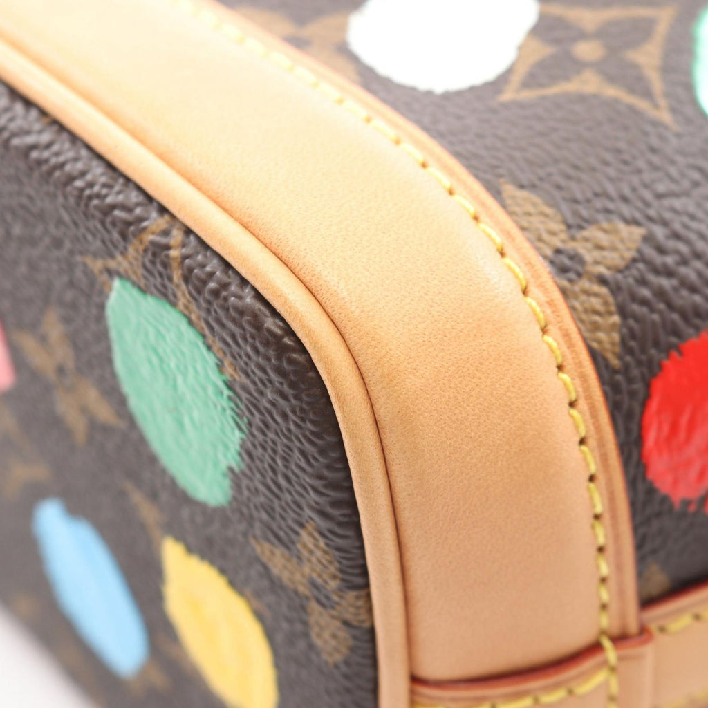 Louis Vuitton Handbag LV YK Nano Noe Yayoi Kusama 2-Way Canvas Leather LV — view 6