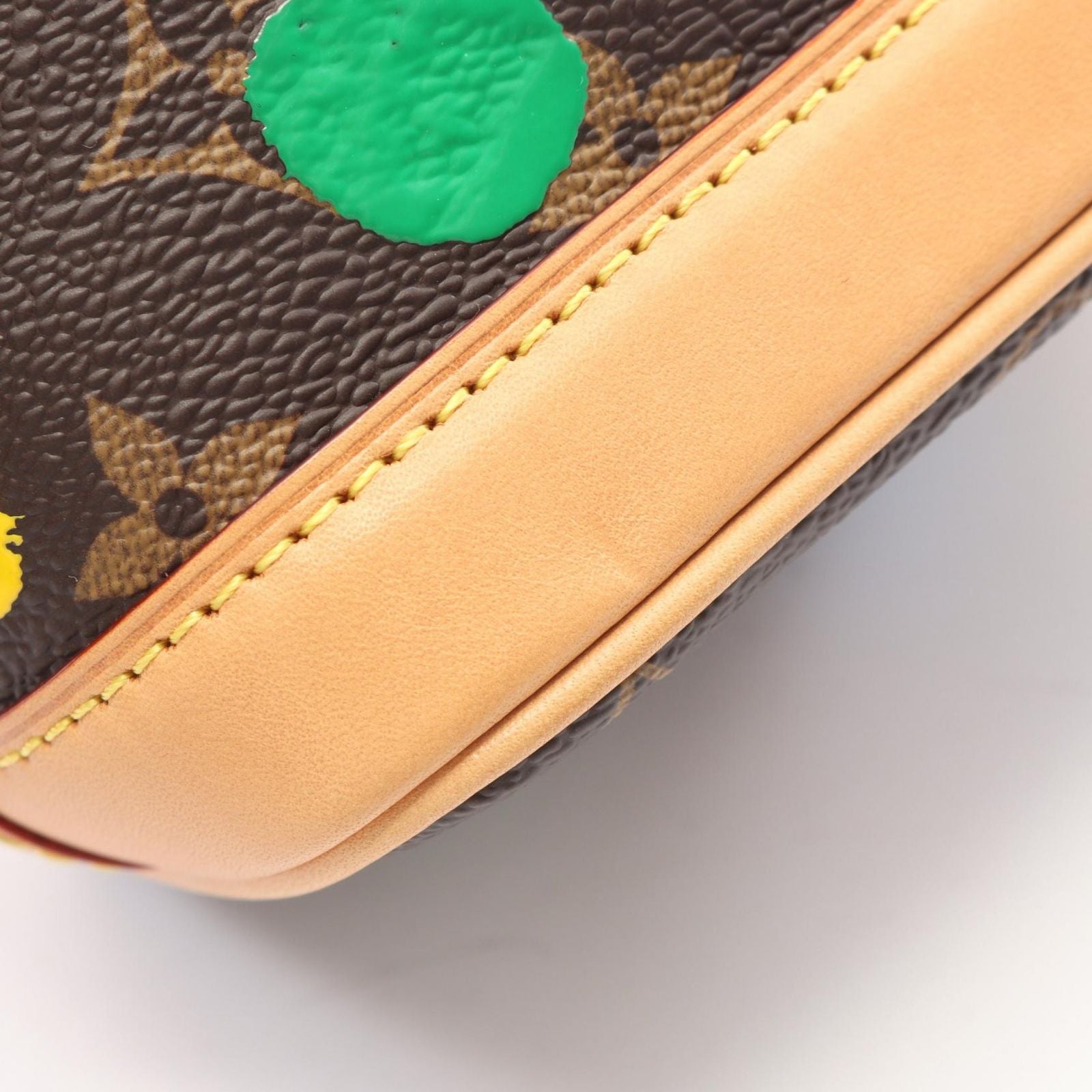 Louis Vuitton Handbag LV YK Nano Noe Yayoi Kusama 2-Way Canvas Leather LV — view 5