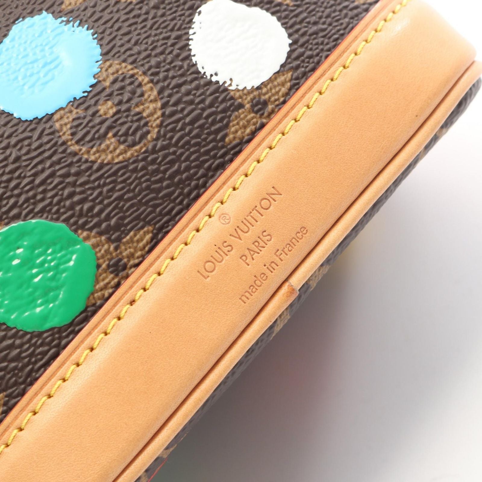 Louis Vuitton Handbag LV YK Nano Noe Yayoi Kusama 2-Way Canvas Leather LV — view 7
