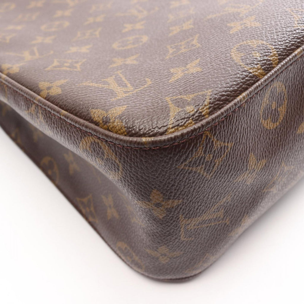 Louis Vuitton Shoulder Bag Looping GM Monogram Canvas Leather — view 6
