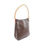 Louis Vuitton Shoulder Bag Looping GM Monogram Canvas Leather — view 2