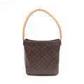 Louis Vuitton Shoulder Bag Looping GM Monogram Canvas Leather