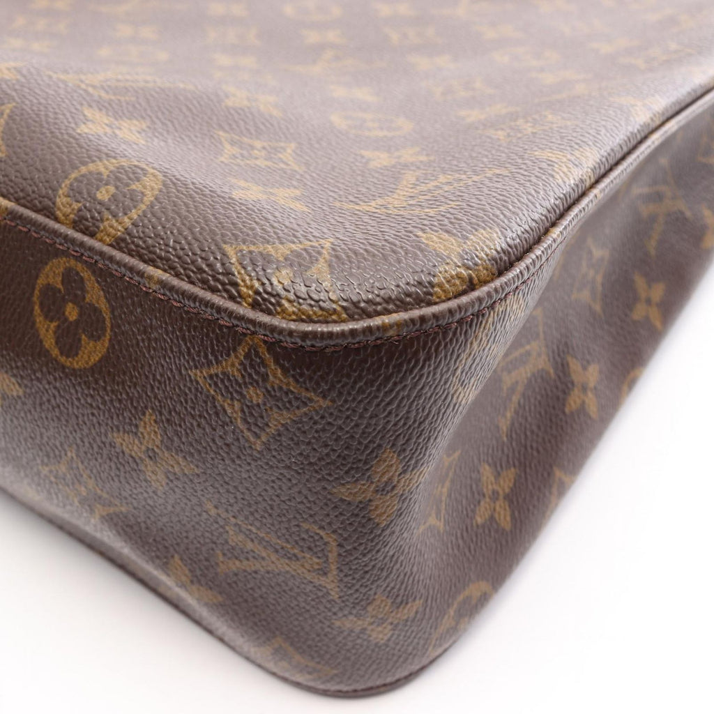 Louis Vuitton Shoulder Bag Looping GM Monogram Canvas Leather — view 7
