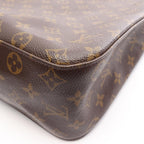 Louis Vuitton Shoulder Bag Looping GM Monogram Canvas Leather — view 7