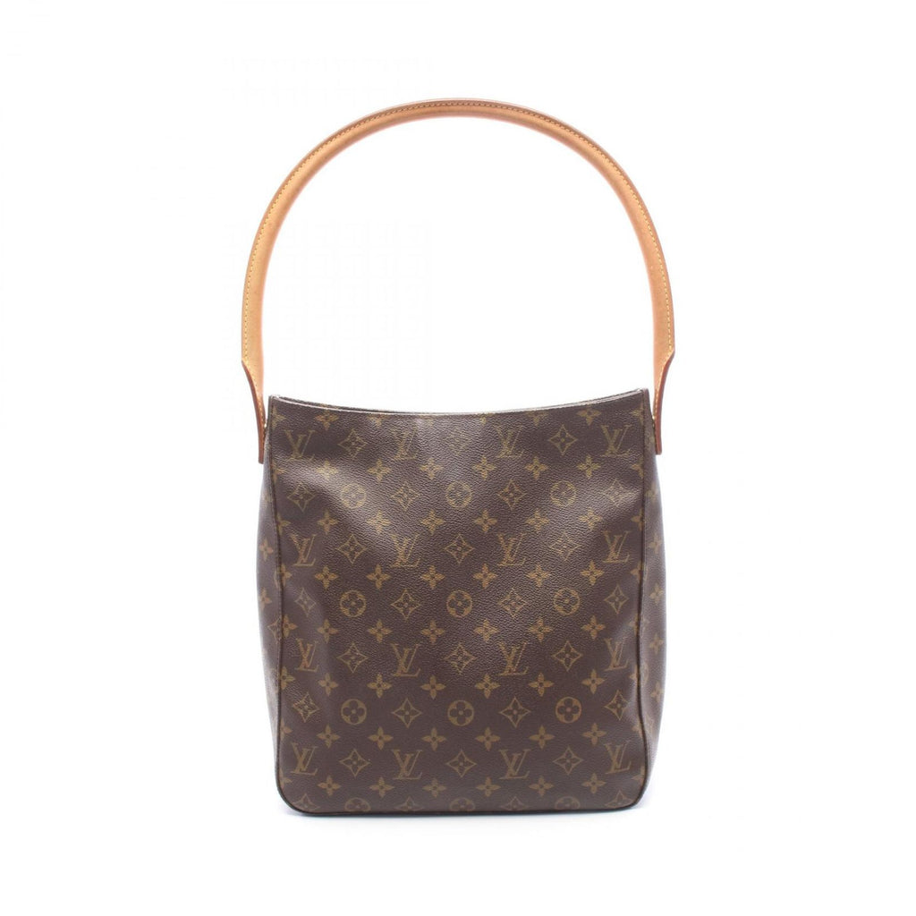 Louis Vuitton Shoulder Bag Looping GM Monogram Canvas Leather