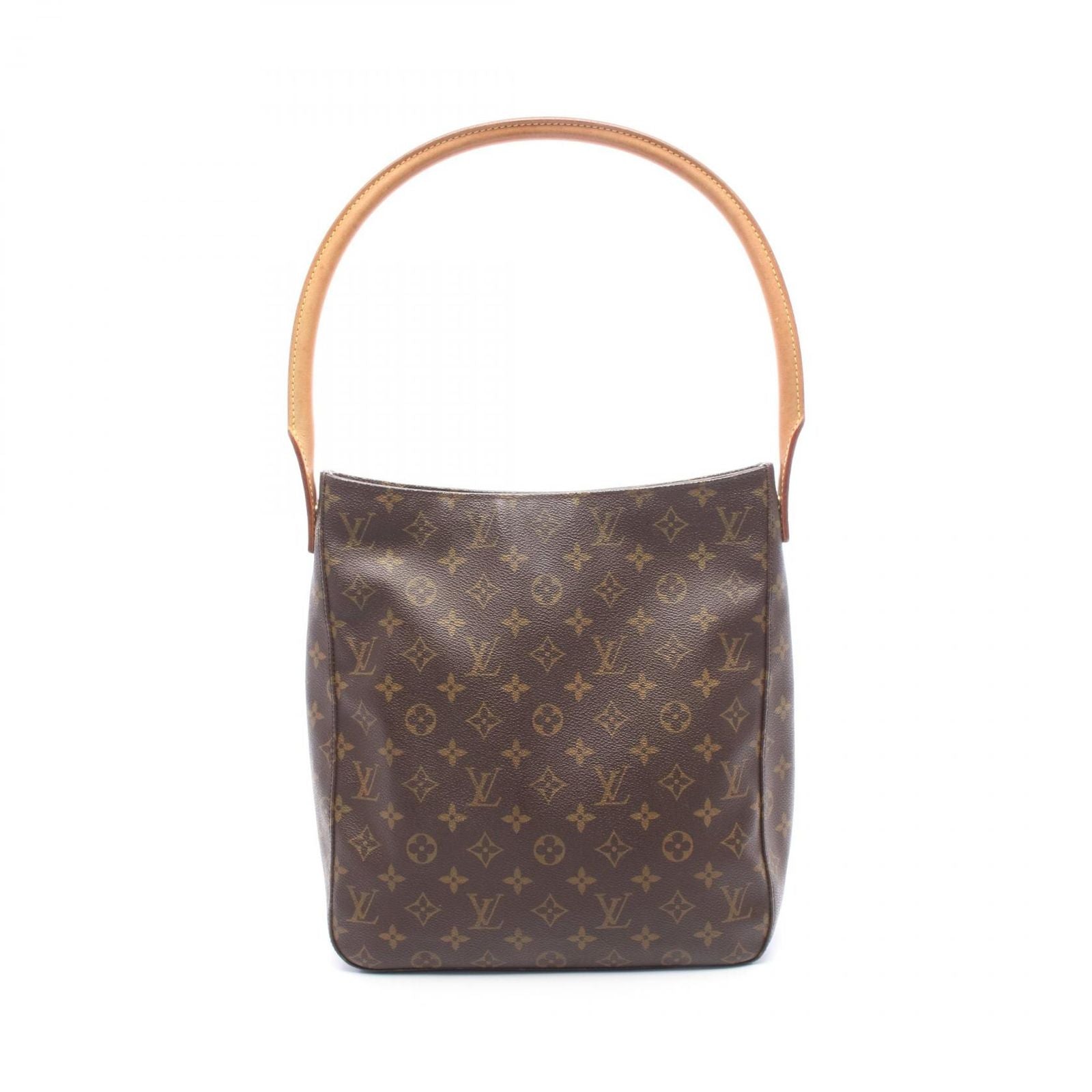 Louis Vuitton Shoulder Bag Looping GM Monogram Canvas Leather