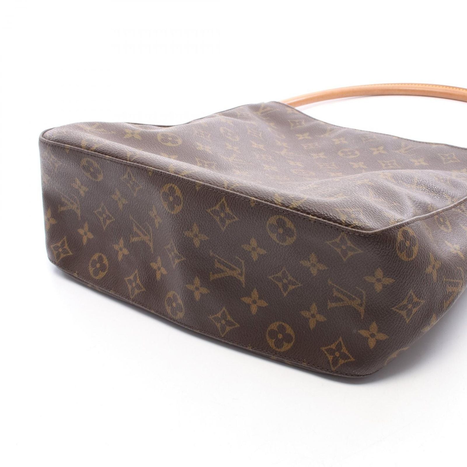 Louis Vuitton Shoulder Bag Looping GM Monogram Canvas Leather — view 8
