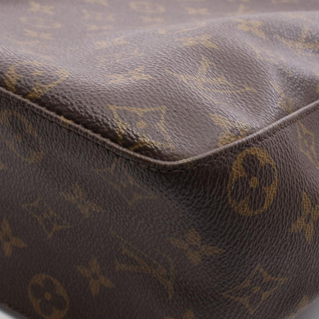 Louis Vuitton Shoulder Bag Looping GM Monogram Canvas Leather — view 7