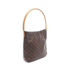 Louis Vuitton Shoulder Bag Looping GM Monogram Canvas Leather — view 2