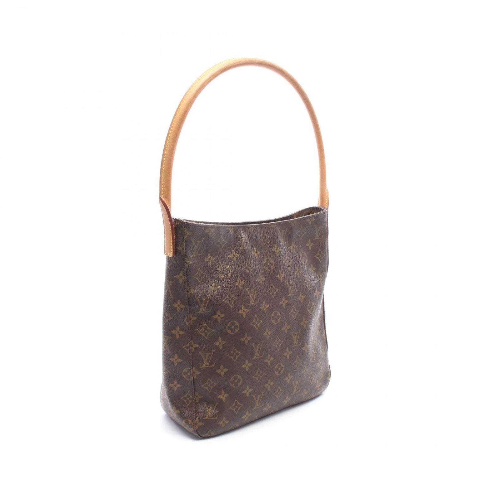 Louis Vuitton Shoulder Bag Looping GM Monogram Canvas Leather — view 2