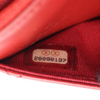 Chanel Shoulder Bag 2.55 Quilted Red Calfskin Chain Wallet — view 5