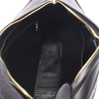 Chanel Shoulder Bag Quilted Black Lambskin Chain — view 3