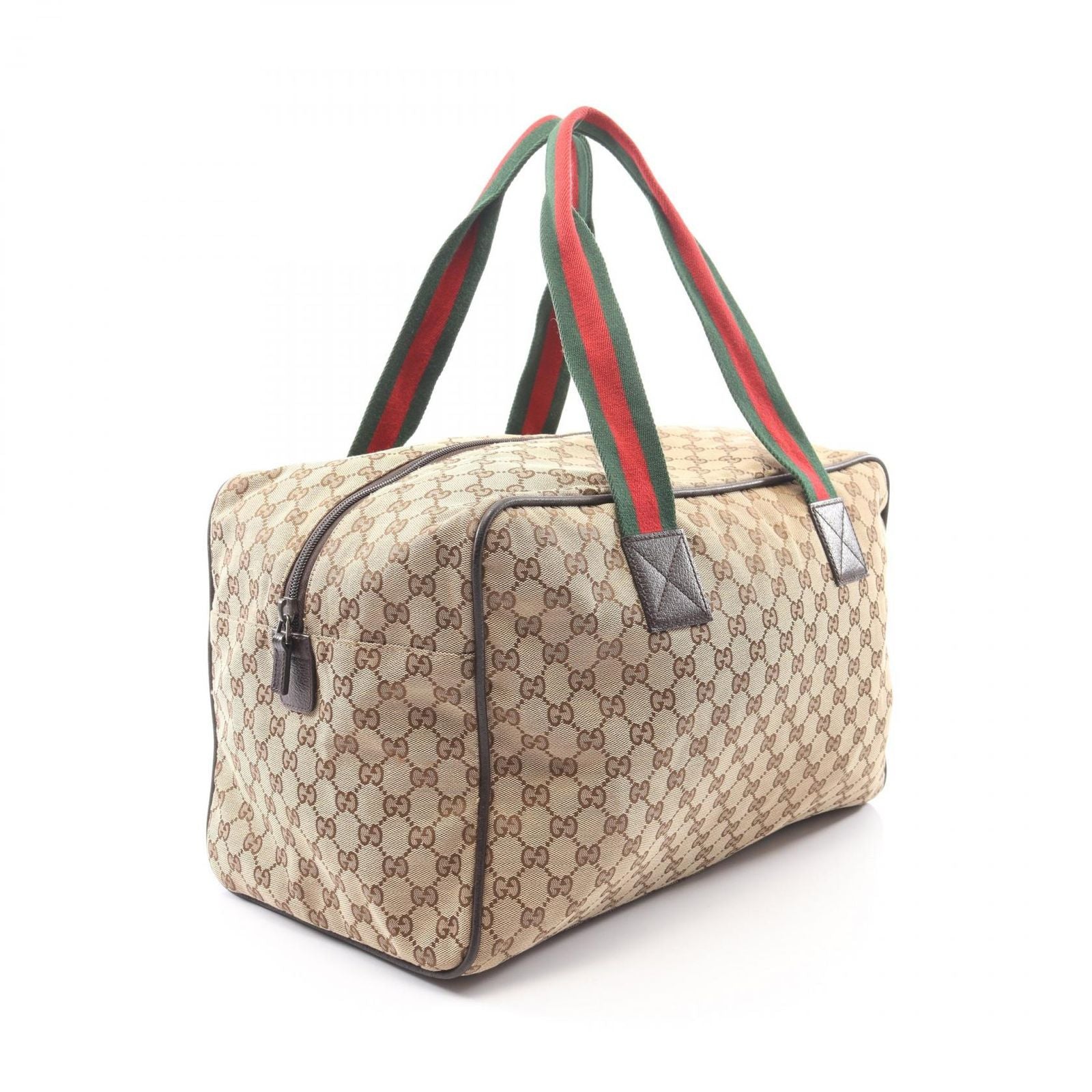Gucci Boston Bag GG Canvas Beige Sherry Line — view 2