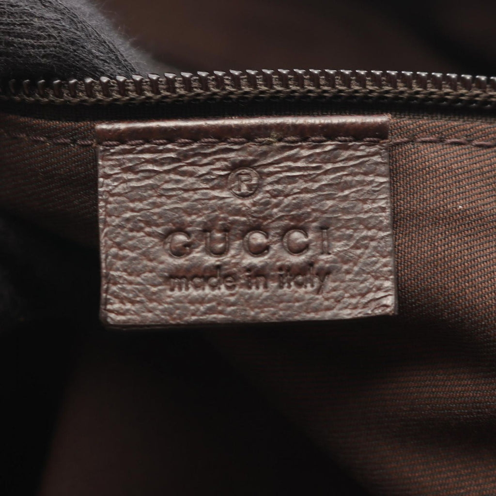 Gucci Boston Bag GG Canvas Beige Sherry Line — view 4