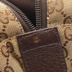 Gucci Boston Bag GG Canvas Beige Sherry Line — view 6