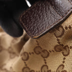 Gucci Boston Bag GG Canvas Beige Sherry Line — view 5