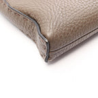 Fendi Shoulder Bag Selleria Gray Leather — view 7
